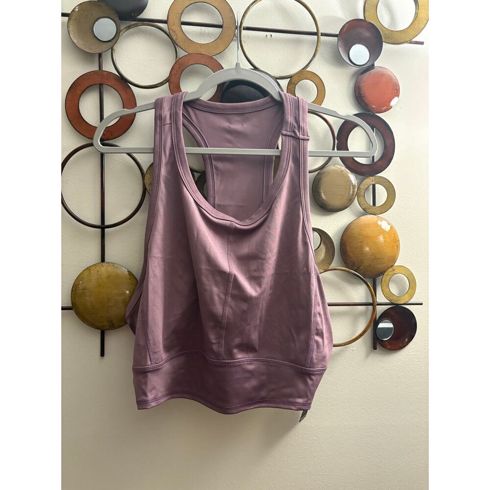 Tahari Sport Women’s 2x plus purple bralette no padding.